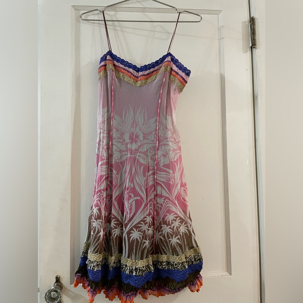 JeanPaul Gaultier mesh dress with slip